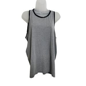 Athletic Works XL Womens Athletic Tank, Gray Pattern